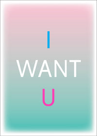 affiche poster I Want U de propagande-official-collection-fluo