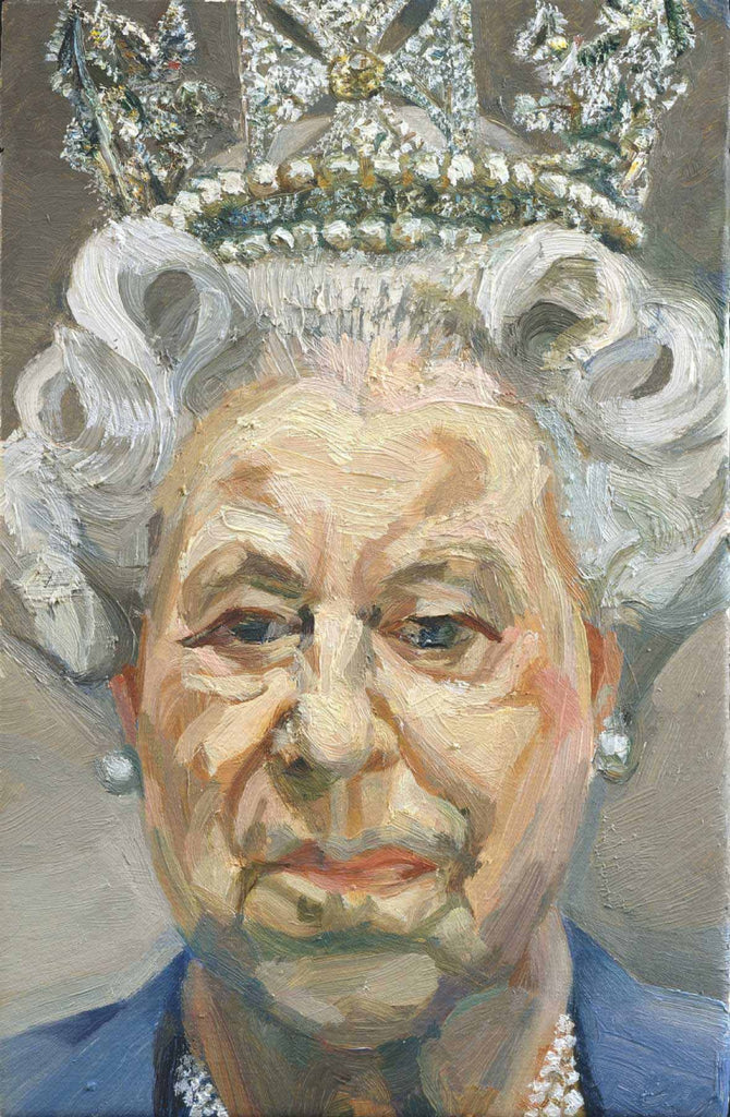 Elisabeth II par Lucian Freud. Portrait en analyse