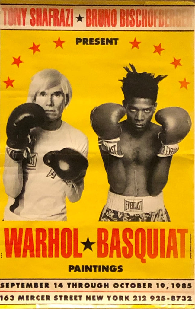 Warhol-Basquiat, quatre mains et un troisième esprit.