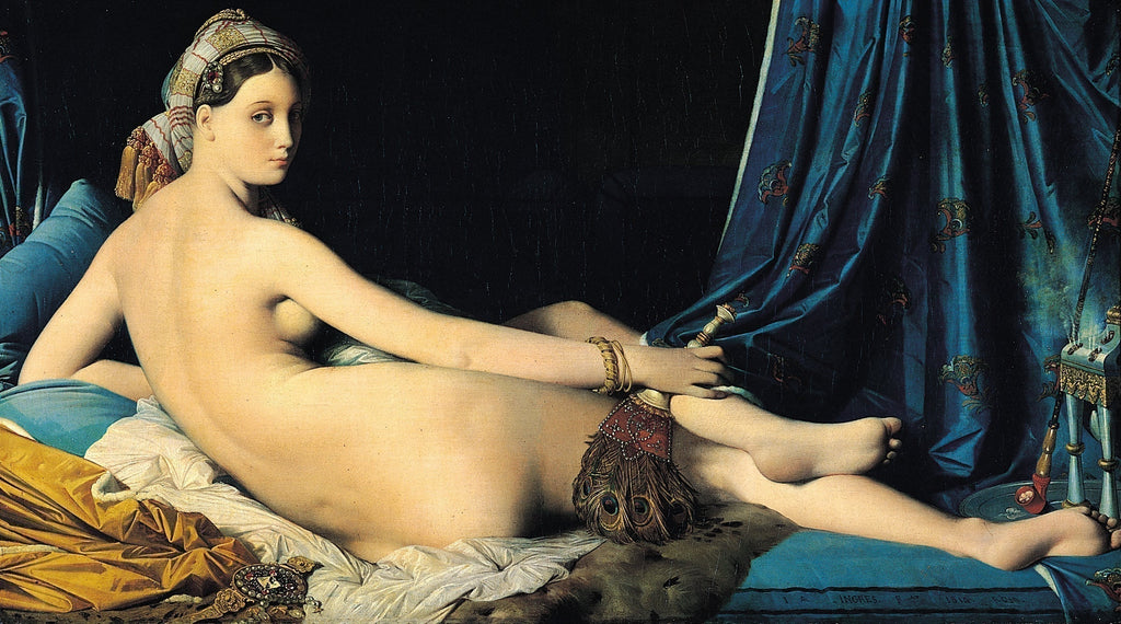 La grande Odalisque d'Ingres - Un affranchissement des codes érotiques.