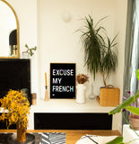 Affiche poster Excuse My French Propagande 