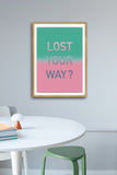 affiche-poster-Lost-your-way-propagande-official-interieur
