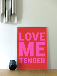 affiche-poster-love-me-tender-propagande-official-table