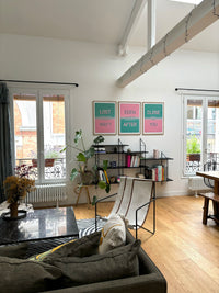 affiches Serie Eden triptyque maison Propagande